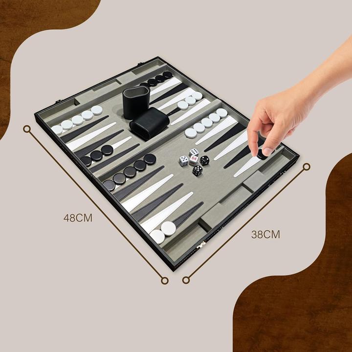 Produktbild PrimoGames Backgammon-Set