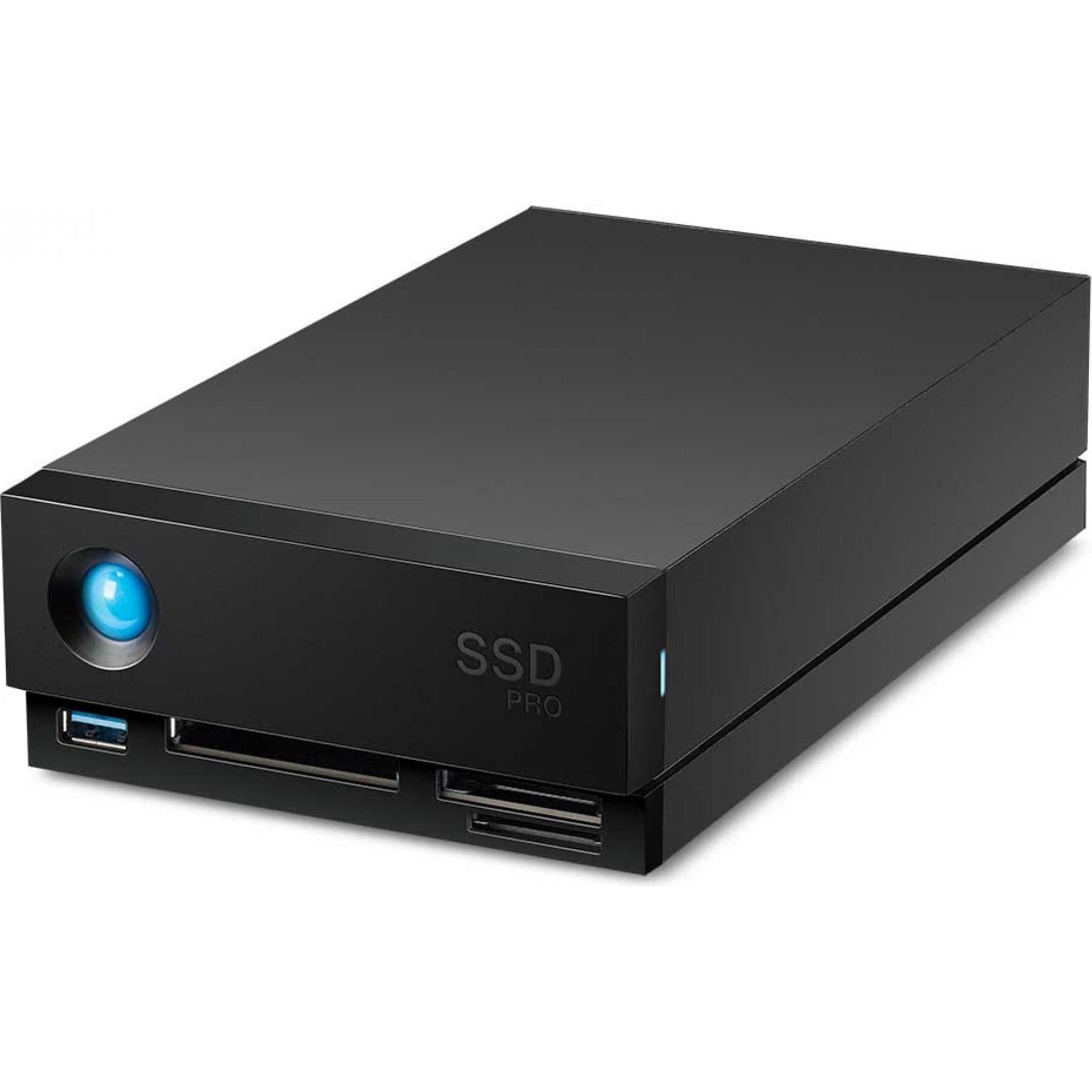 LaCie 2TB 1big Dock SSD Pro (2000 GB), Externe SSD, Schwarz