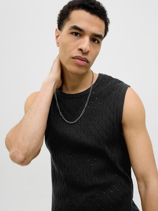 Actual product image Jack & Jones Einfarbig Gestricktes T-Shirt Gestricktes T-Shirt (L)