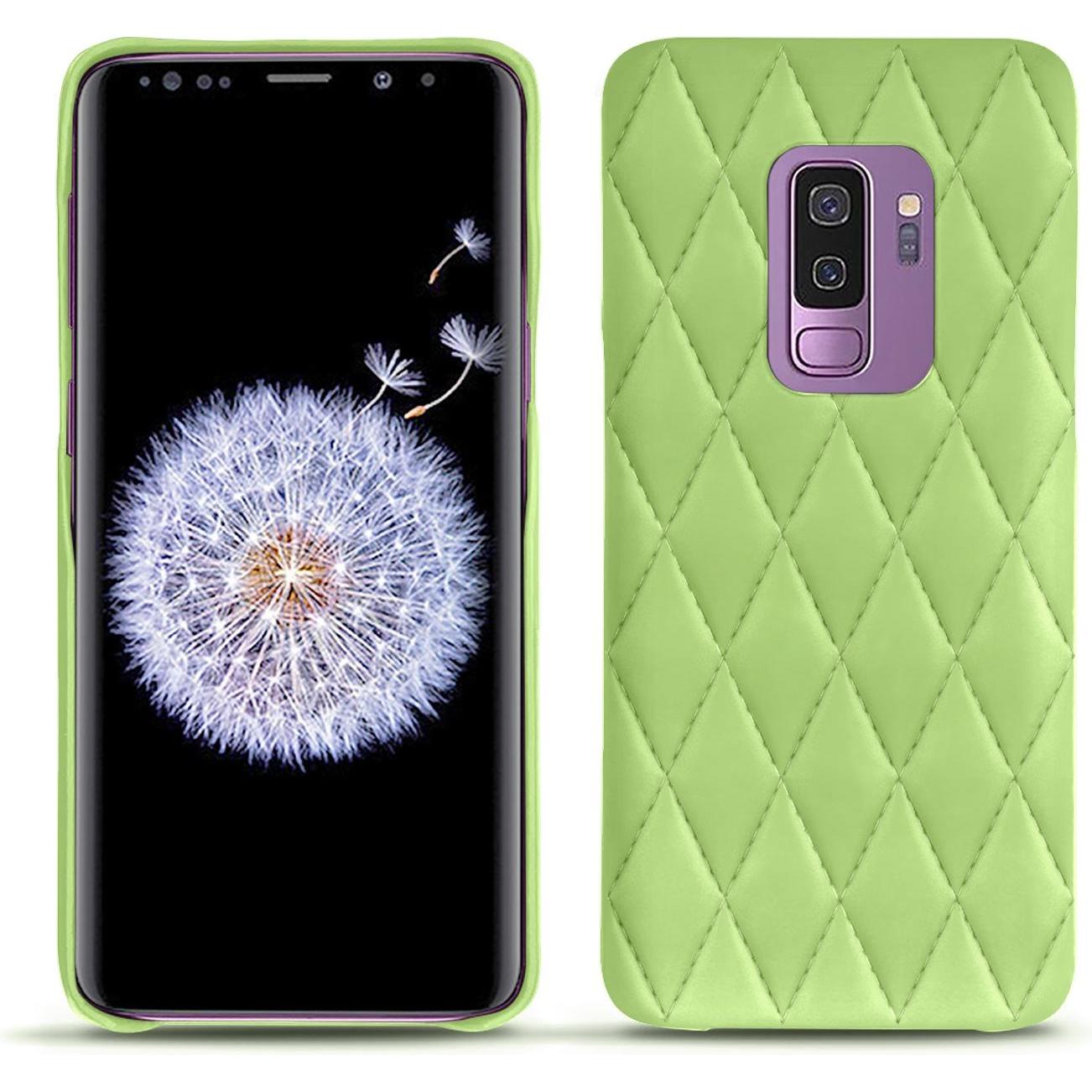 Thumbnail - Noreve Lederschutzhülle (Samsung Galaxy S9+), Smartphone Hülle, Grün