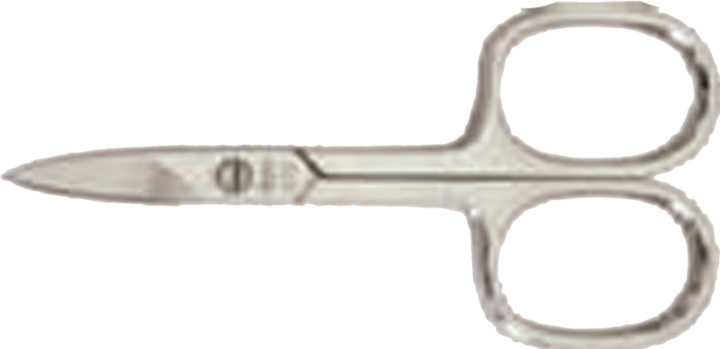 Image du produit Nippes Ciseaux à peau à pointe courbe, nickelés, 870
