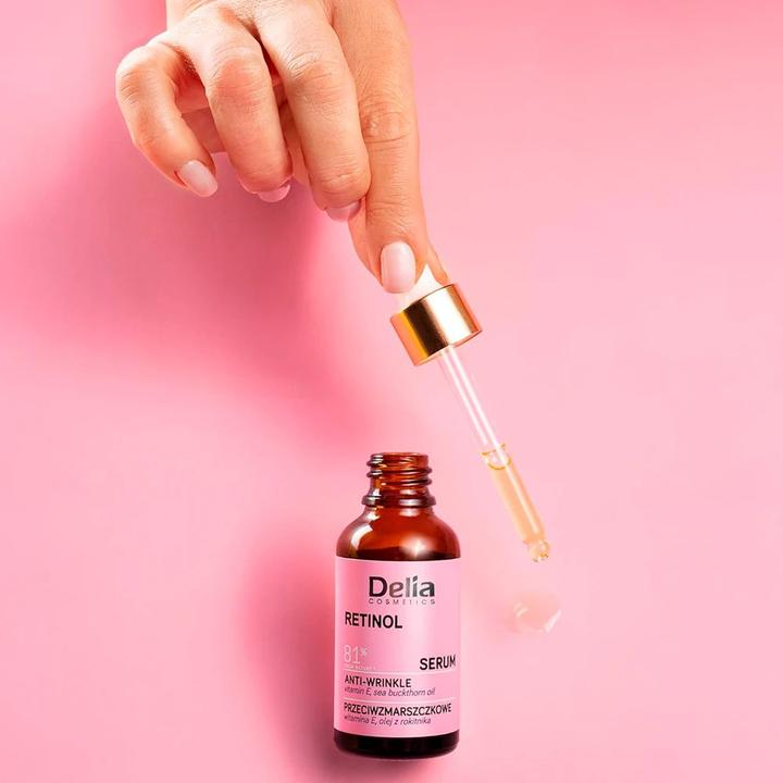 Productafbeelding Delia Cosmetics Retinol Anti-Rimpelserum voor de rijpere huid 30ml (30 ml)