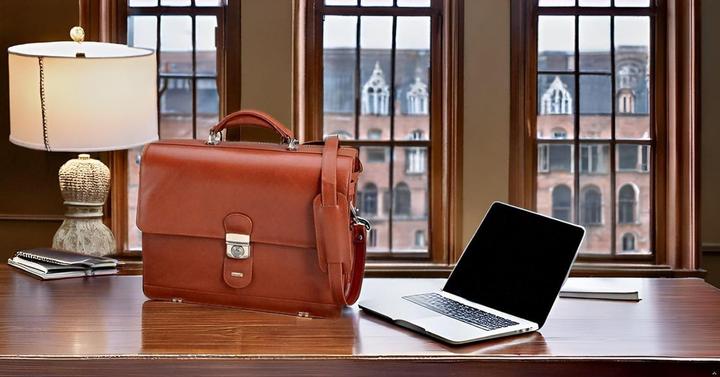 Immagine prodotto Alassio 47124 - Cartella MOCCA, vera pelle, circa 38 x 30 x 16 cm, cognac (15")