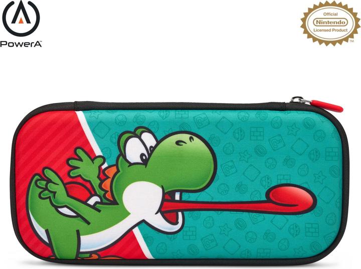 Actual product image PowerA Slim Case - Go Yoshi (Switch, Switch Lite, Switch OLED)