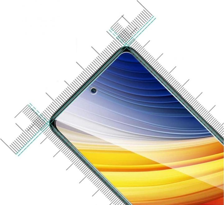 Produktbild Screenguard Xiaomi Poco X3 Pro Panzerglas Schutzfolie Case Friendly Design (1 Stk., Xiaomi Poco X3 Pro)