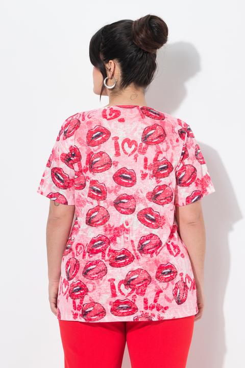 Produktbild Angel of Style T-Shirt, Komfort Fit, Kussmund-Print (60)