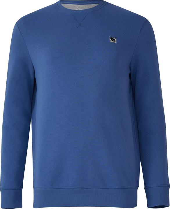 Produktbild s.Oliver Sweatshirt Sweatshirt aus Baumwollmix mit Crew Neck (XXL)