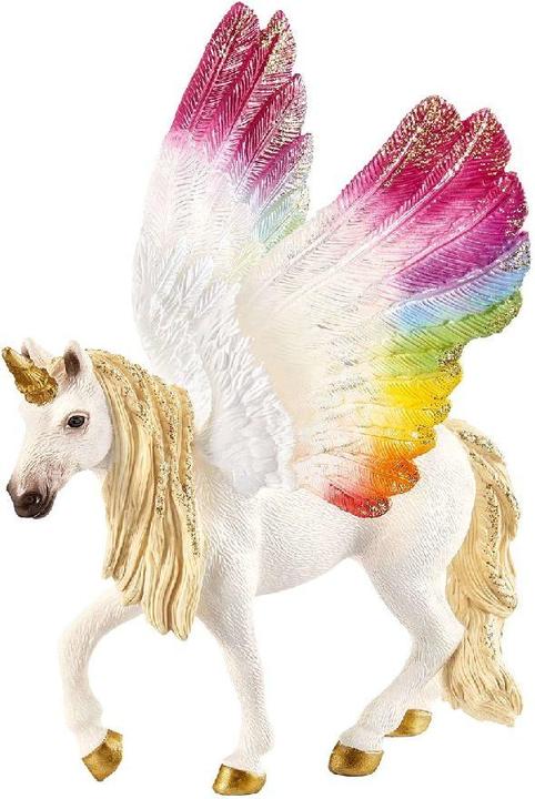 Actual product image Schleich Winged Rainbow Unicorn