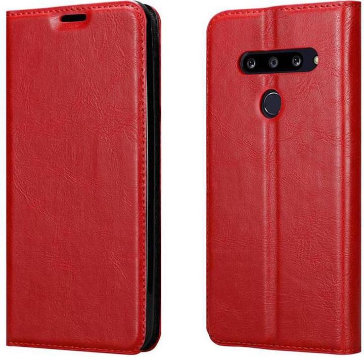 Actual product image Cadorabo Book Invisible Magnet Cover (LG G8s)