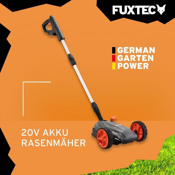 Actual product image Fuxtec 20V Akku Rasenmäher FX-E1RMEH20 (Rechargeable battery operated)