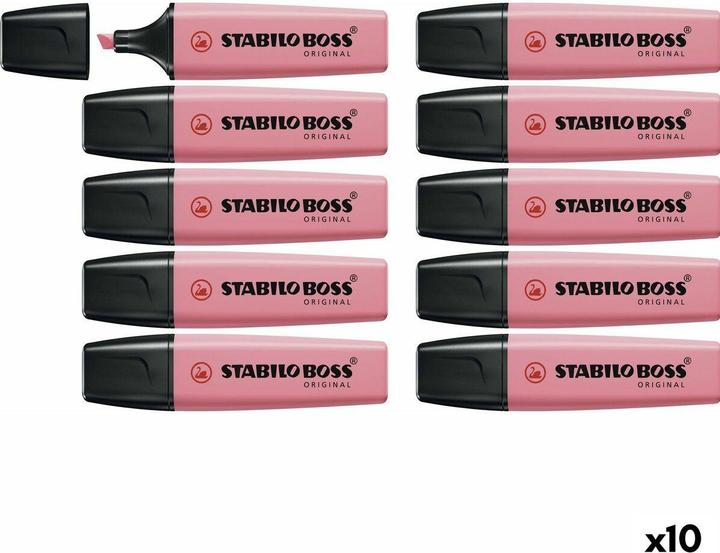 Actual product image STABILO Leuchtmarker Boss Original (Cherry, 5 mm, 10 x)