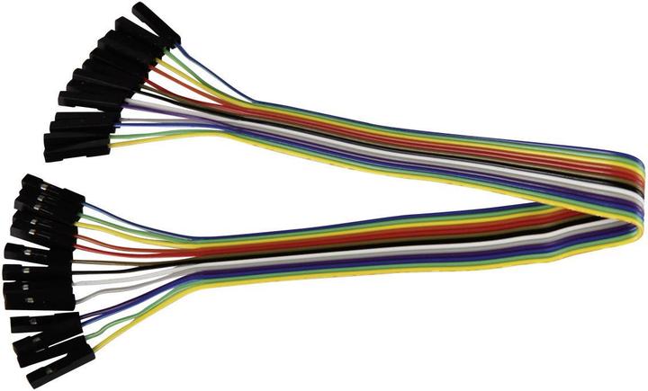 Actual product image Joy-it Raspberry Pi® connection cable coloured RB-CB5-025 Banana Pi, pcDuino, Arduino, Raspberry Pi® A, B