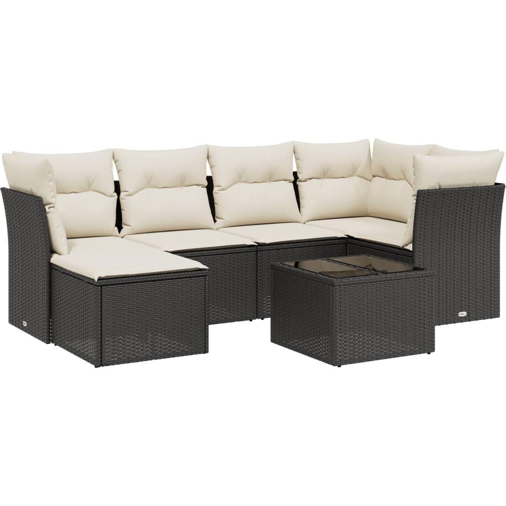 VidaXL, Gartenlounge, 10-tlg. Garten-Lounge-Set mit Kissen