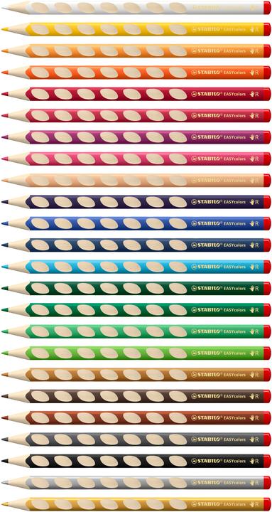 Produktbild STABILO Easycolors (Mehrfarbig, 24 x)