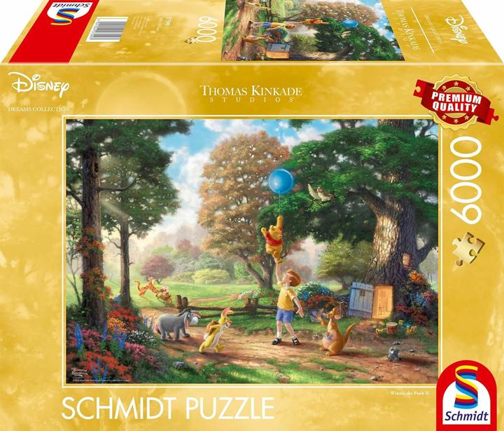 Productafbeelding Schmidt Spiele Disney Winnie de Poeh II 6000 stukjes (6000 onderdelen)