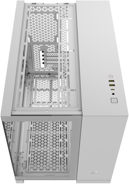 Image du produit Corsair Boîtier iCUE 2500X RGB Midi TG blanc (mATX)