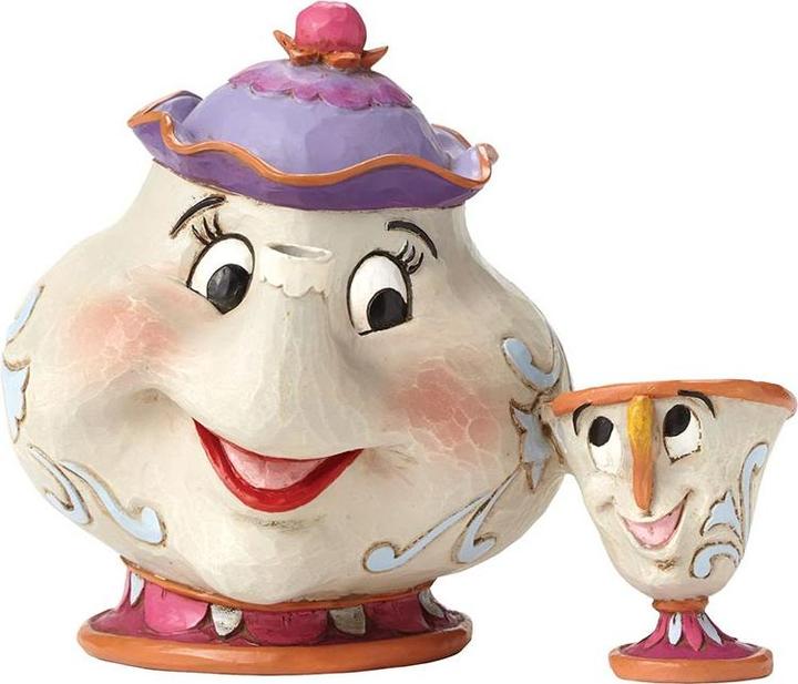 Image du produit Enesco Figurine Mme Samovar & Chip (Disney Traditions)