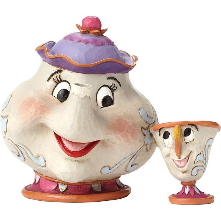 Enesco Figurine Mrs. Samovar & Chip (Disney Traditions) (FIGU7063)
