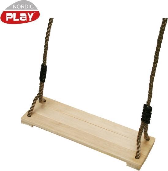 Actual product image NSH Nordic NORDIC PLAY swing seat wood with rope (805-455)