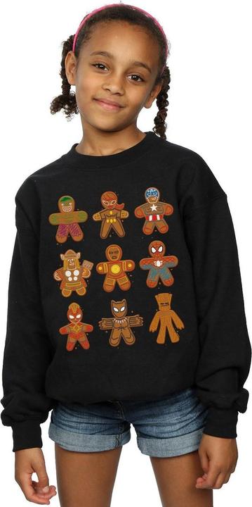 Produktbild Avengers Christmas Gingerbread Sweatshirt Mädchen (116)