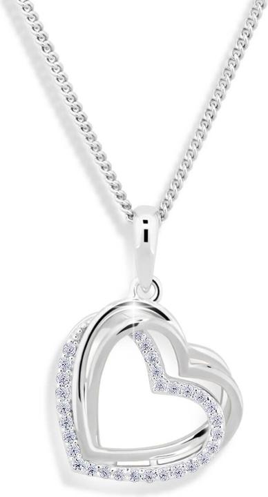 Immagine prodotto Modesi Collana con cuore e zirconi M43059