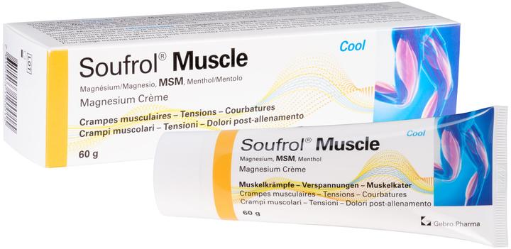 Immagine prodotto Soufrol Muscolo Crema di magnesio fresco (1 x, 60 ml, 60 g)