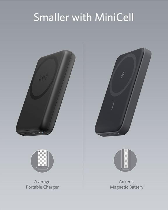 Actual product image Anker 622 Magnetic Battery (MagGo) (5000 mAh, 7.50 W, 18.50 Wh)