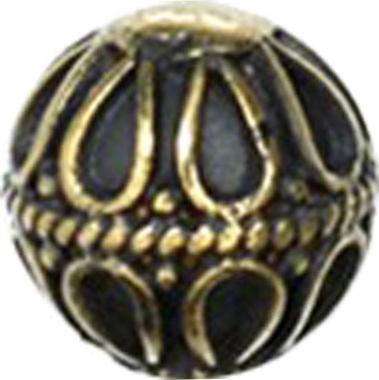 Image du produit Star Piercing Boule doré boucles (Laiton, Acier chirurgical 316L)