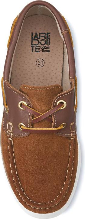 Produktbild La Redoute Collections Bootsschuhe aus Leder (34)