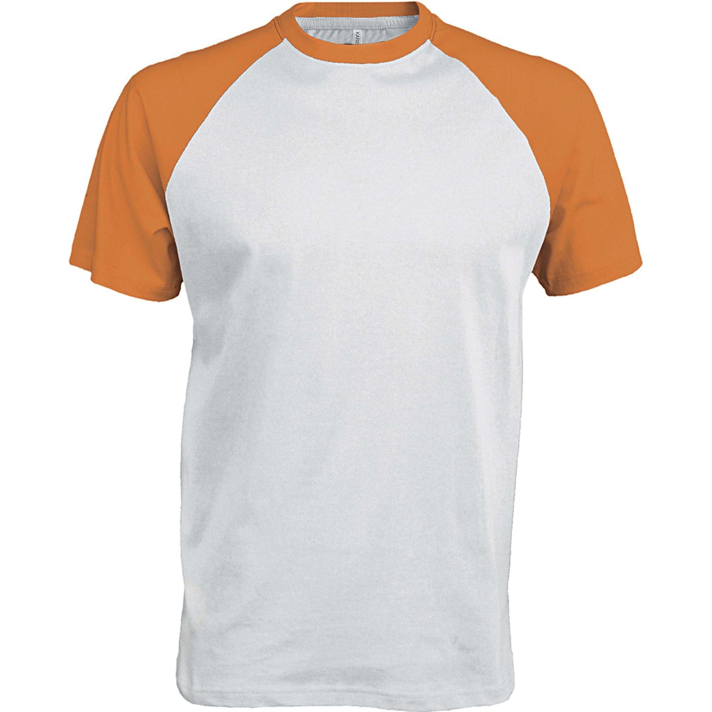 Thumbnail - Kariban, Herren, Sportshirt, Base Ball (M), Weiss, M
