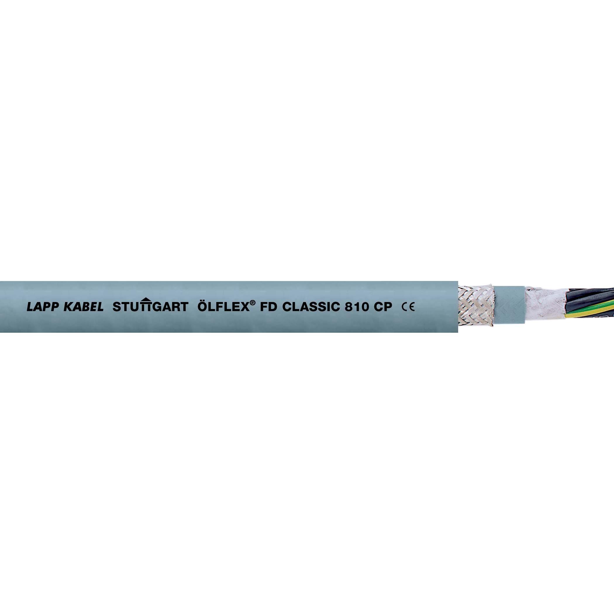 Lapp, Tubo + Canalina per cavi, ÖLFLEX CLASSIC FD 810 CP (500 m)