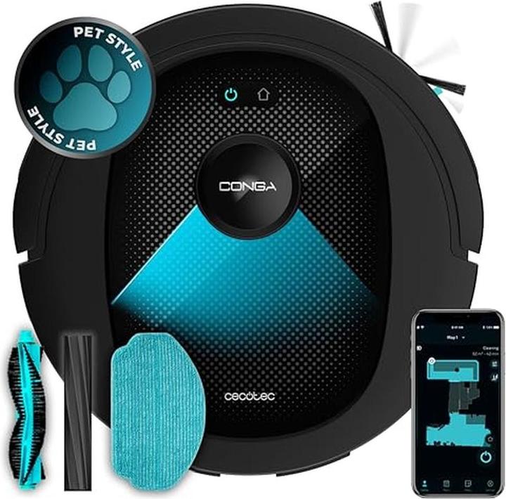 Produktbild Cecotec Conga 8490 Ultimate Ultra Power (7000 Pa, Wischtuch)