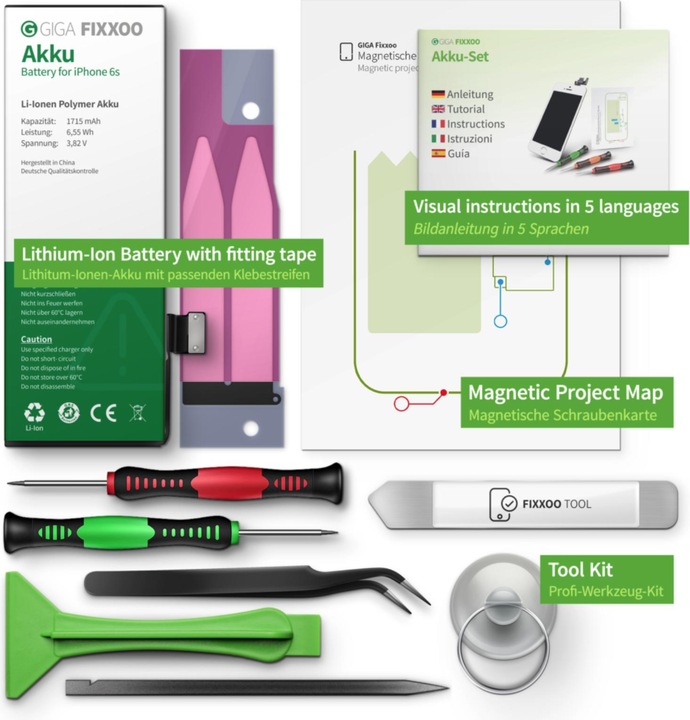Produktbild Giga Fixxoo Akku Set