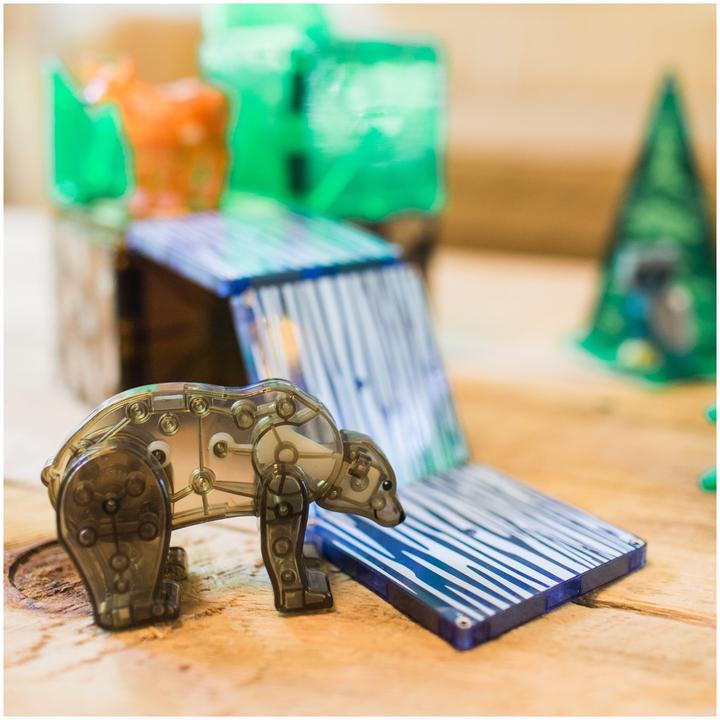 Actual product image Magna-Tiles Forest Animals Set (25 pieces)