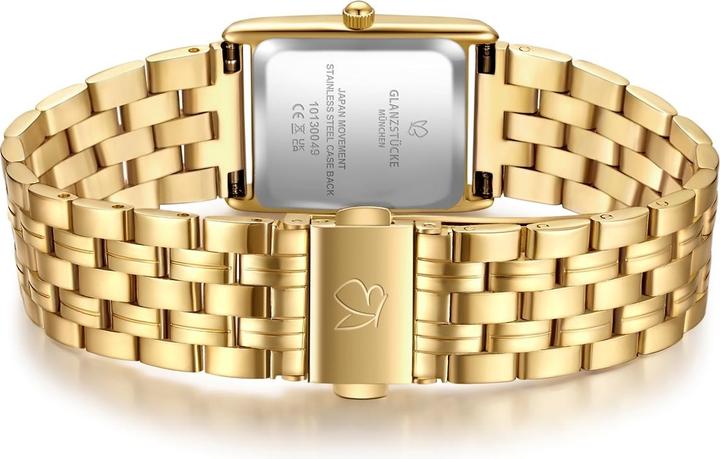 Produktbild Glanzstücke München Damen Quarzuhr gelbgold Edelstahl gelbgold - 38050 (22 mm)