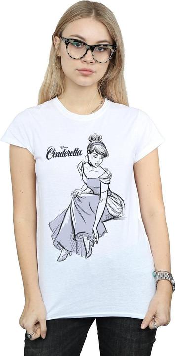 Image du produit Disney - T-shirt CINDERELLA SLIPPER SKETCH - Femme (XXL)