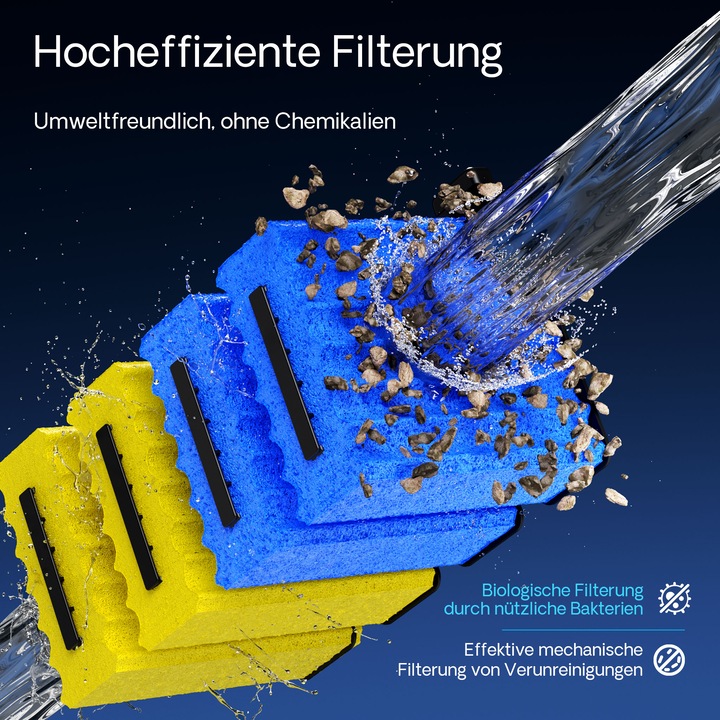 Produktbild SunSun CBF-350B Bio Teichfilter 60000L Durchlauffilter Teich Filter Biofilter