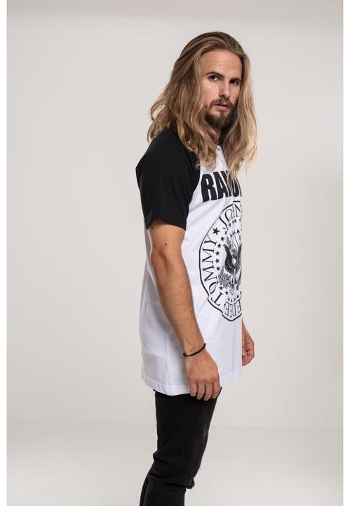 Immagine prodotto Mister Tee Maglietta Raglan dei Ramones Circle (S)