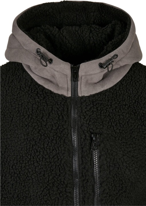 Produktbild Urban Classics Hooded Sherpa Jacket (L)