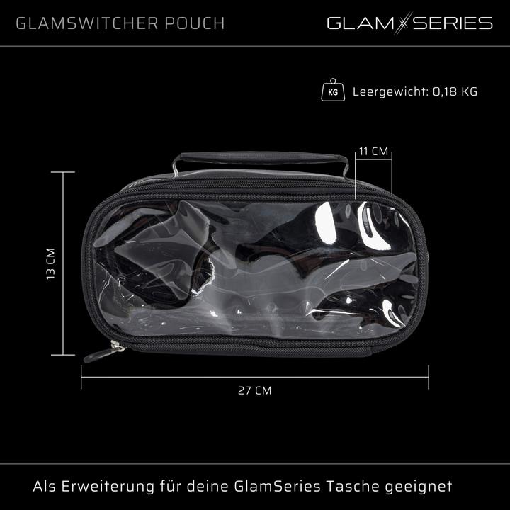Actual product image Wiltec GlamSeries GlamSwitcher Pouch Pouch Inlay 270x130x110mm Cosmetic Bag Make Up