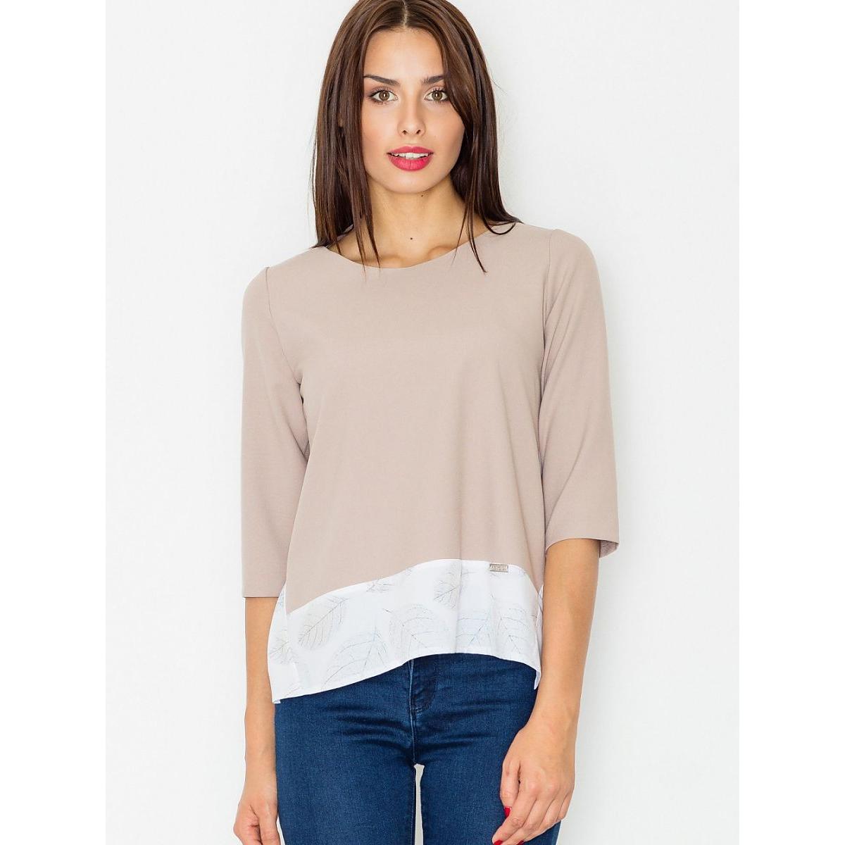 Figl, Damen, Bluse, Bluse, Beige, (S)
