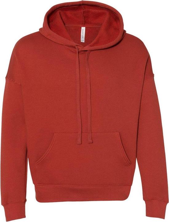 Produktbild Bella Canvas Schwamm Fleece Kapuzenpulli mit Schultertaschen (S, XL)