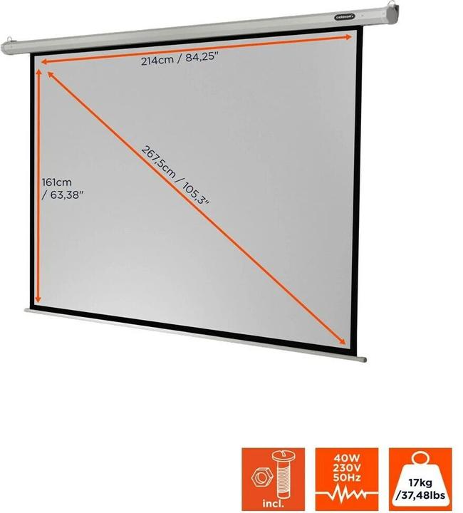 Actual product image Celexon Motor Economy, Canvas, 4:3 (108.27", 4:3)