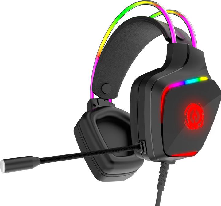Canyon GH-9A, Darkless gaming headset, USB 2x jack, 2m