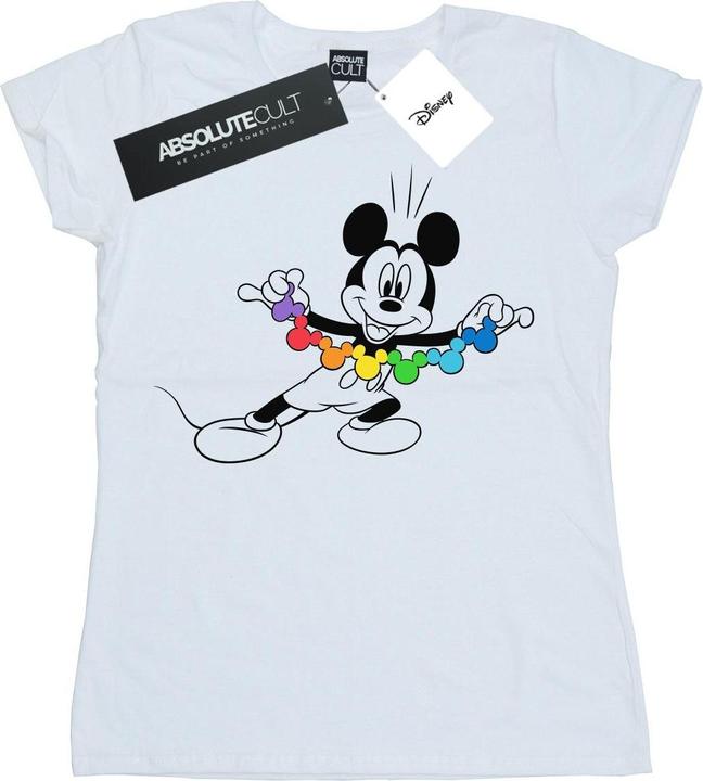 Produktbild Disney Mickey Mouse Rainbow Chain TShirt (XL)