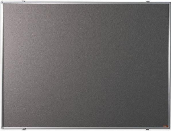 Actual product image eurokraft basic pin board, fabric covering, grey, WxH 1500 x 1000 mm. (Bulletin board, 1500 x 1000 mm)