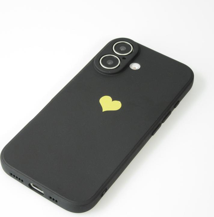 Immagine prodotto PhoneLook Cover Tappetino in silicone Cuore oro (Apple iPhone 16)