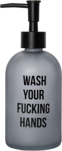 Actual product image Fisura Soap dispenser "Wash your fucking hands"