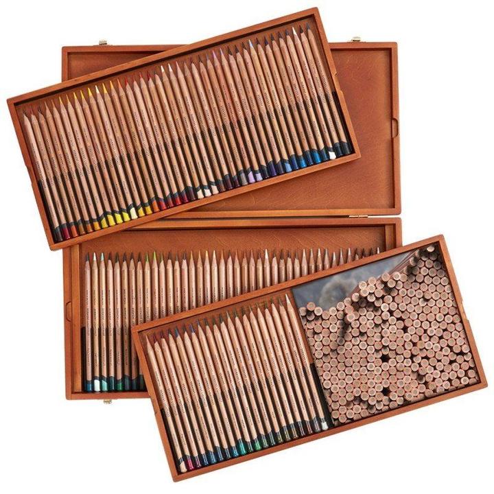 Produktbild Derwent Buntstifte in Holz-Geschenkbox (100x)