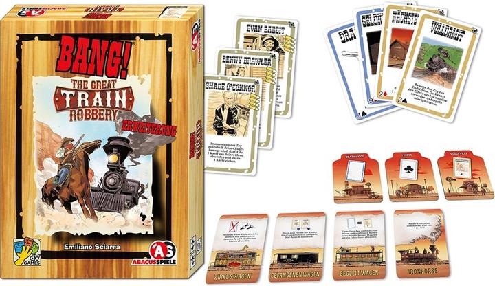 Image du produit Abacus BANG The Great Train Robbery (Le grand braquage de train) (Allemand, 4 - 7 Joueur)